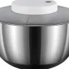 Salatslynger>Elektrisk salattørrer, frugt- og grøntsagstørrer, 4,5L stor automatisk salatgrøntsagstørrer, USB genopladelig salattørrer, salat, frugt- og grøntsags | CDON