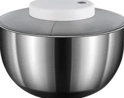Salatslynger>Elektrisk salattørrer, frugt- og grøntsagstørrer, 4,5L stor automatisk salatgrøntsagstørrer, USB genopladelig salattørrer, salat, frugt- og grøntsags | CDON