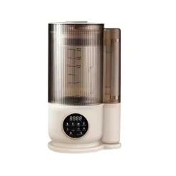 Sojamælk-Maskiner>Elektrisk sojamælk maskine - Højtydende blender - 1,5 l - Automatiske programmer - Frugtjuicer - Rispasta/grød - Hvid