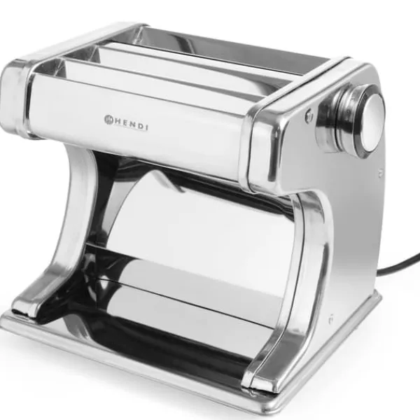 Pastamaskiner>Elektrisk tagliatelle fettuccine pastamaskine til 170 mm Hendi 224847
