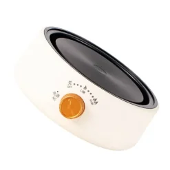 Elektrisk teovn Multifunktionel Mini Anti-tørbrænding Hurtig opvarmning Elektrisk kogeplade til kontorhjem CN-stik 220V Beige Outlet
