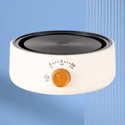 Elektrisk teovn Multifunktionel Mini Anti-tørbrænding Hurtig opvarmning Elektrisk kogeplade til kontorhjem CN-stik 220V Beige Outlet