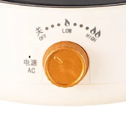 Elektrisk teovn Multifunktionel Mini Anti-tørbrænding Hurtig opvarmning Elektrisk kogeplade til kontorhjem CN-stik 220V Beige Outlet