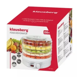 ELEKTRISK TØRRINGER TIL SVAMPE, FRUGT, URTER KLAUSBERG KB-7567 Discount