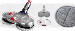 ELEKTRISK TURBO MOPPEBØRSTE TIL DYSON V7 V8 V10 V11 V15 8x MOPPER Hot