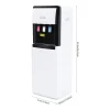 Vandkølere>Elektrisk vanddispenser - Fritstående vandkøler - Varmt og koldt vand - Bundpåfyldt - 110V/220V - UL-certificeret - Hvid