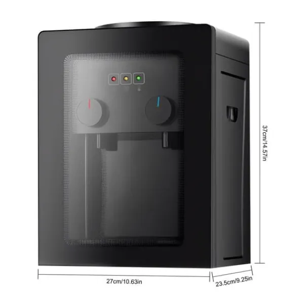 Vandkølere>Elektrisk Vanddispenser, Hurtig Opvarmning, Kompatibilitet med Forskellige Spandstørrelser, Kompakt Størrelse