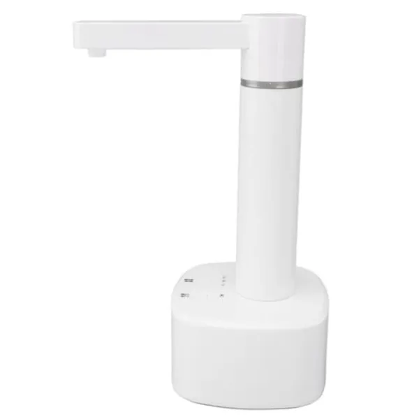Vandkølere>Elektrisk vandflaskedispenser USB-opladning Universal automatisk drikkevandspumpe med 4,9 fods slange til hjemmet og udendørs brug