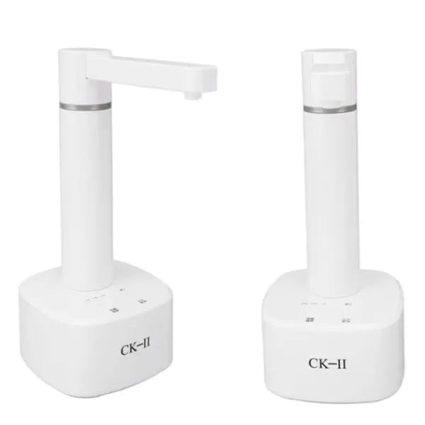 Vandkølere>Elektrisk vandflaskedispenser USB-opladning Universal automatisk drikkevandspumpe med 4,9 fods slange til hjemmet og udendørs brug