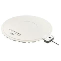 Elektrisk varmebakke, 60x1,5 cm, beige, silikone Online