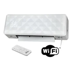 Ventilatorer>Elektrisk väggvärmare - 2000W - WARM TECH - Keramik - WiFi - 240V - Upp till 50m3 - Vit