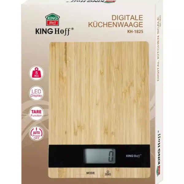 Køkkenvægte>ELEKTRONISK KØKKENVÆGT KINGHOFF KH-1825