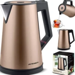 Elkedel>Elkedel 1,7l Berdsen BD-708 kobber