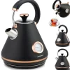 Elkedel>Elkedel med termometer 1,7L Berdsen BD-701 sort