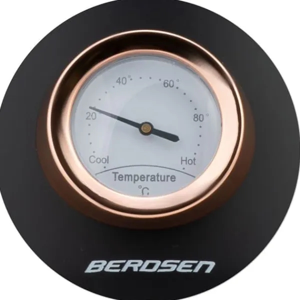 Elkedel med termometer 1,7L Berdsen BD-701 sort Clearance