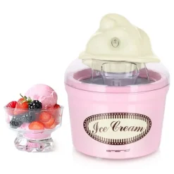 Ismaskine>Emerio Glassmaskin Retro Rosa 1,2l