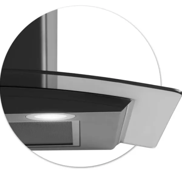 Emhætter>Emhætte 60 cm Sort Berdsen BT-216