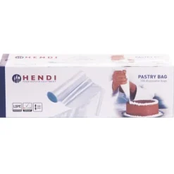 Engangs folieposer, konfekture til piping og dekoration, 100 stk 90µm - Hendi 557105 Outlet