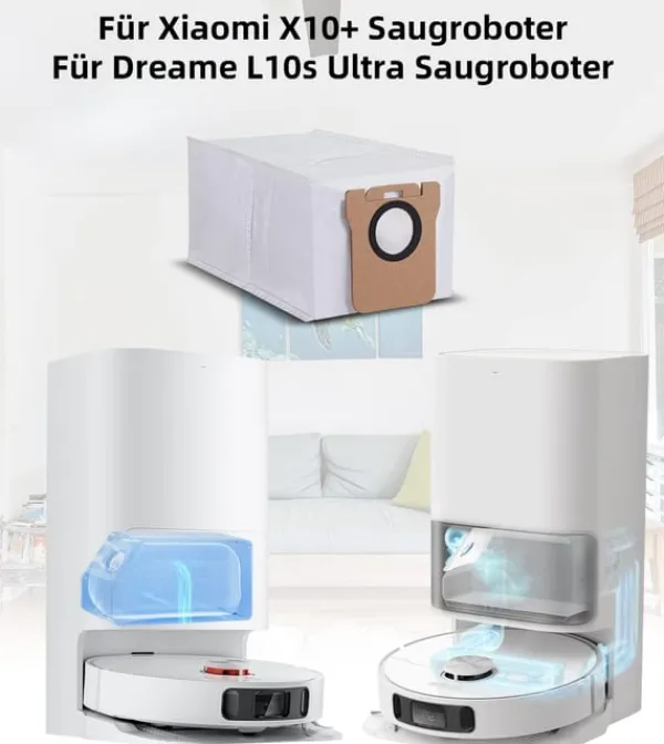 Støvsugertilbehør>Erstatningsstøvposer til Xiaomi/Dreame Robotstøvsuger