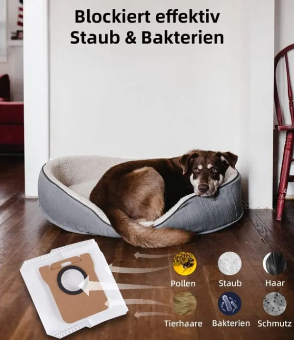 Støvsugertilbehør>Erstatningsstøvposer til Xiaomi/Dreame Robotstøvsuger