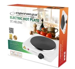 Esperanza EKH013W Hvid El-komfur Hot