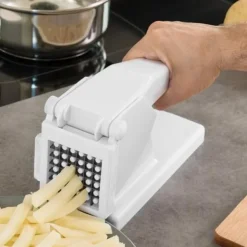 Køkkenskiver>Excellent Houseware Kartoffelskæremaskine Hvid