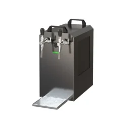 Fadølsanlæg, Øldispenser, Øl Køledispenser, Øl dispenser, Ølmaskine, Ølautomat, Ølkøler, Fadølsbar STREAM 80 ølkasse, flowkøler 2-linet tørkøler Hot