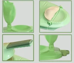 Famini Manuel Dumpling Maker 2 i 1 Plastik Sæt med 2 Clearance
