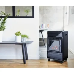 Terrassevarmere>Favex rekommenderas av Butagaz -Ektor Fire -3400 Watts -Butan gasuppvärmningsvärme -Infrableu - Tydliga lågor - 3 krafter