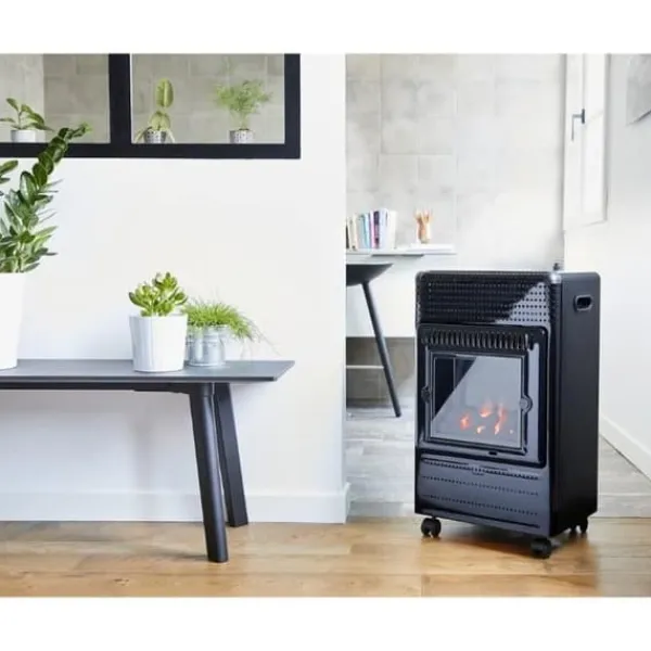 Terrassevarmere>Favex rekommenderas av Butagaz -Ektor Fire -3400 Watts -Butan gasuppvärmningsvärme -Infrableu - Tydliga lågor - 3 krafter