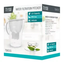 Filterkande 3,5 l hvid Clearance