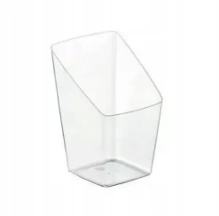 Tilbehør Til Madservering>Firkantede beholdere til desserter 50 ml plastik 24 stk.