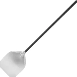 Pizzaspader>Firkantet bakkeskovl i rustfrit stål til udtagning af pizza fra ovnen, 305 x 1320 mm - Hendi 617175