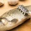 Køkkenskrabere>Fiskefjælsskraber/Fiskefjæller - Rustfrit Stål Flad Grov