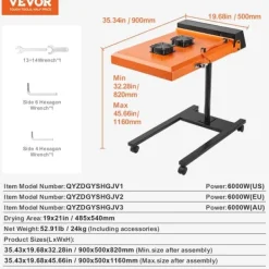 Tørretumblere>Flash Tørrer, 6000W Strøm, Infrarød IR Teknologi, 19x21in 6000W