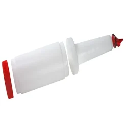 Flaske-Hæld hovedcylinder 1 liter, Farve:rød Hot