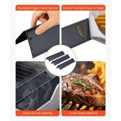 Flavorizer Bars, 39 cm Grilldel, Til Weber Spirit I & II 200-serien, Porcelænsemaljeret Stålplade, 3-Stykke Best