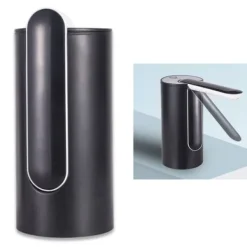 Vandkølere>Foldbar USB genopladelig elektrisk vanddispenserpumpe - Sort