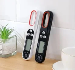 Foldbart digitalt køkkentermometer Instant Read Black Sale