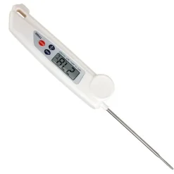 Foldbart sonde kødtermometer Høj nøjagtighed madgrilltermometer til hjemmekøkken Udendørs BBQ Clearance