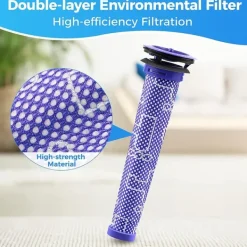 For- og efterfilter til Dyson V7/8 4+4 stk Blå Clearance