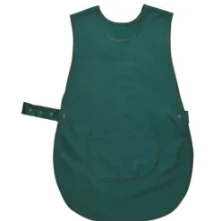Forklæde med lomme - Flaskegrøn L/XL Outlet