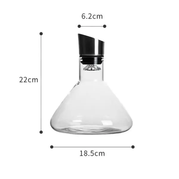 Karafler>Forruder af krystalglas 1,5L