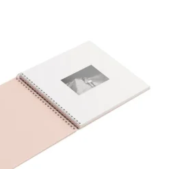 Fotoalbum Dusty Pink med vita blad 35x31,5cm Bigso Box of Sweden Best