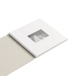 Fotoalbum Linen med vita blad 35x31,5cm Bigso Box of Sweden Discount