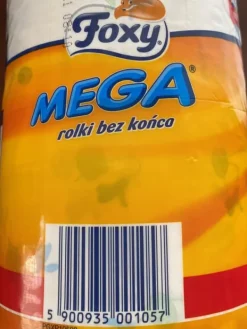 Foxy Mega toiletpapir 4 ruller, 3 lag Best