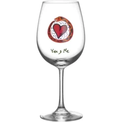 Kosta Boda Friendship Wine Glass You & Me, 50cl - Sale