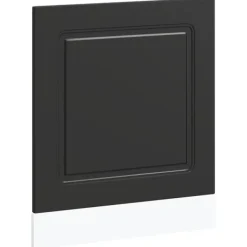 Opvaskemaskiner>Frontpanel til opvaskemaskine - Kalmar | Størrelse: 60x1,5x67 cm | Farve: Sort
