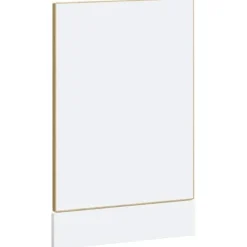 Frontpanel til opvaskemaskine i konstrueret træ - Porto | Farve: Sonoma-eg | Størrelse: 45x1,5x67 cm Online