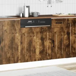 Frontpanel til opvaskemaskine Kalmar - Slidstærkt design | Størrelse: 60x1,5x67 cm | Farve: Sonoma-eg New